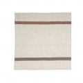 Libeco Dock Handdoek 70x70 Leather stripe