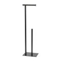 Aquanova Icon Toilet paper holder 15x20x72cm Black