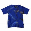 Snurk Pyjama Blue Parrot T-shirt+Shorts