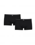 Woody Boxer 2-Pack zwart