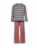 Woody Meisjes-Dames pyjama multicolor
