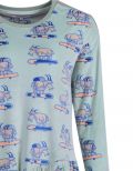 Woody Slaapkleed pastelgroen met geit