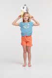 Woody Meisjes-Dames pyjama blauw-rood