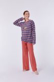 Woody Meisjes-Dames pyjama multicolor