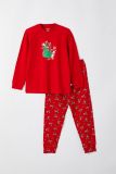 Woody Jongens-Heren pyjama rood