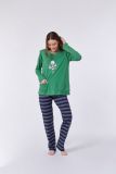 Woody Meisjes-Dames pyjama groen