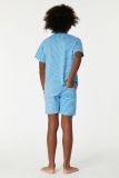 Woody Unisex Pyjama hemelblauw-blauw