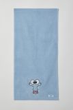 Woody Handdoek lichtblauw