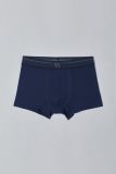 Woody Jongens-Heren Boxer duopack blauw groen