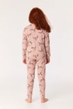 Woody Meisjes-Dames Pyjama oudroze uil