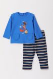 Woody Meisjes Pyjama blauw