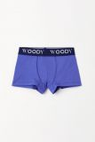 Woody Jongens Boxer duopack blauw uni +