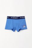 Woody Jongens Boxer duopack blauw uni +