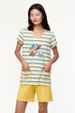 Woody Meisjes-Dames Pyjama multicolor