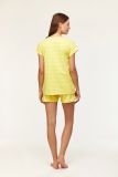 Woody Meisjes-Dames Pyjama geel