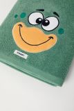 Woody Set van handdoek en washand groen