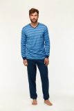 Woody Heren Pyjama blauw
