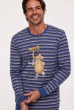 Woody Unisex Pyjama multicolor streep