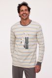 Woody Unisex Pyjama multicolor streep