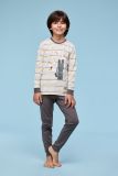 Woody Unisex Pyjama multicolor streep
