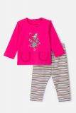 Woody Meisjes-Dames Pyjama fuchsia