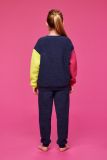 Woody Meisjes-Dames Pyjama donkerblauw