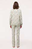 Woody Meisjes-Dames Pyjama smiley print muntgro