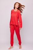 Woody Dames Pyjama rood