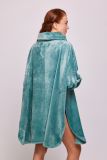 Woody Dames Sweater blauwgroen