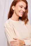 Woody Dames sweater en broek beige