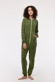 Woody Unisex Onesie groene golfjes