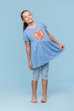 Woody Meisjes-Dames Pyjama blauw