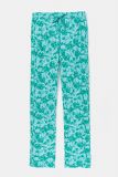 Lords x Lilies Pyjama, blauw-groene bloemenprint