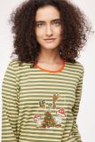 Woody Meisjes-Dames Pyjama multicolor streep