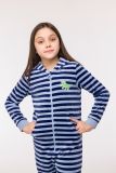 Woody Unisex Onesie blauwe streep