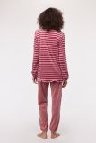 Woody Meisjes-Dames Pyjama roze streep