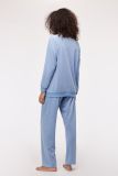 Woody Meisjes-Dames Pyjama lichtblauw