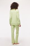 Woody Dames Pyjama lichtgroen