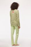 Woody Meisjes-Dames Pyjama multicolor streep