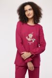 Woody Meisjes-Dames Pyjama framboos-rood