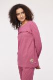 Woody Meisjes-Dames Pyjama roze streep