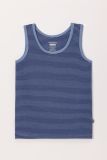 Woody Jongens Singlet blauwe streep