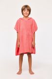 Woody Poncho koraalrood