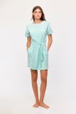Woody Strandjurk licht turquoise