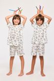 Woody Unisex Pyjama krab color me print