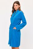 Woody Dames Badjas blauw