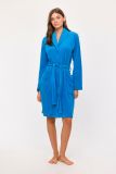 Woody Dames Badjas blauw