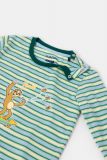 Woody Jongens-Heren Pyjama multicolor streep