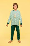 Woody Jongens-Heren Pyjama multicolor streep