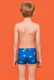 Woody Jongens Zwembroek blauwe krabben print